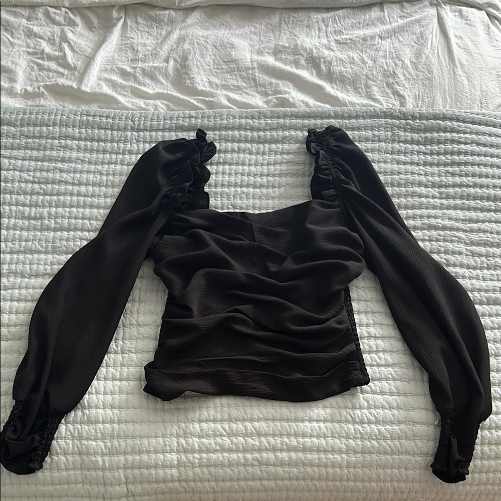 ASTR the Label Black Women's Top